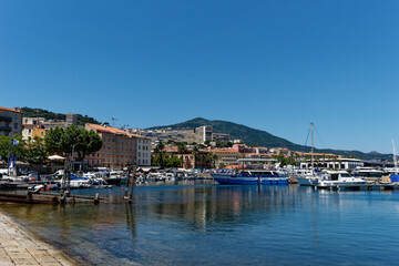 Fototapeta premium Korsika - Ajaccio - Hafen