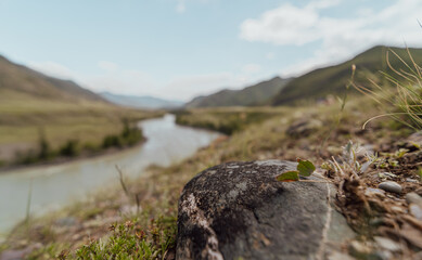stone in the country side