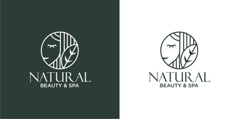 women beauty logo design inspiration for salon spa skin care and product beauty