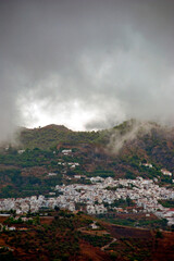 Fototapeta premium Frigiliana Andalucia Costa Del Sol Spain