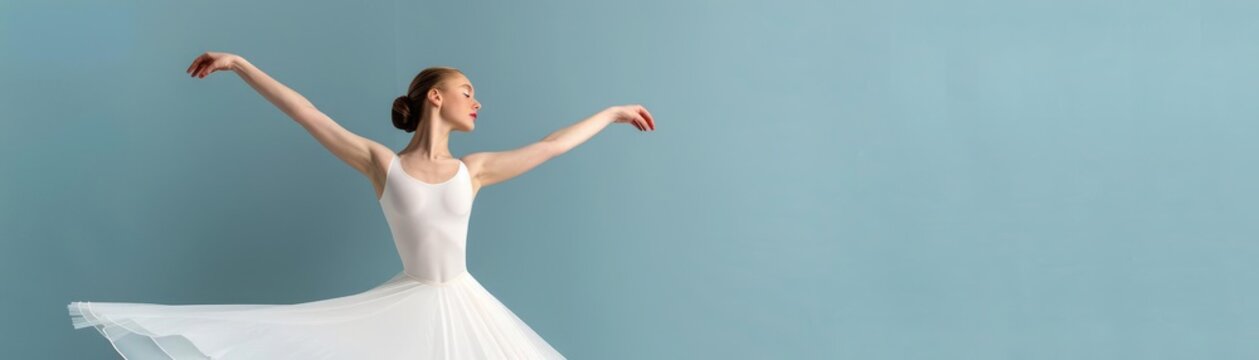 Ballet dancer in motion