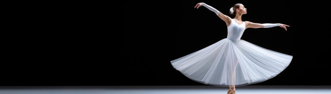 Ballet dancer in motion