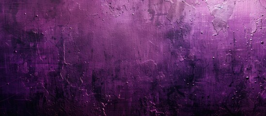 Fototapeta premium Purple grunge metal background with texture and copy space image for messages or as a backdrop.
