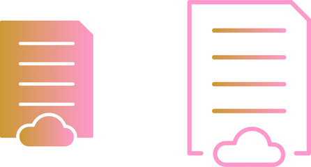 Obraz premium Small flowers Vector Icon