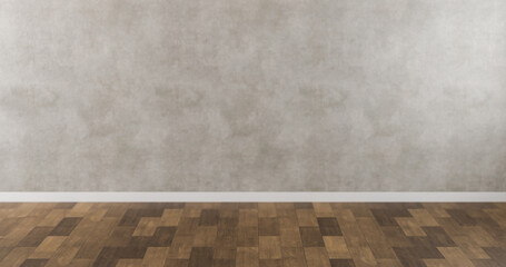 concrete wall and floor