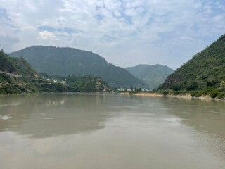 lake in the mountains