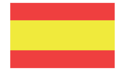 Vector of Spanish flag.