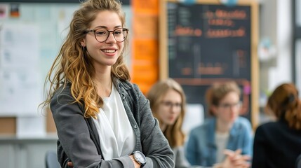 Teacher conducting a handson workshop, Teacher, practical and engaging