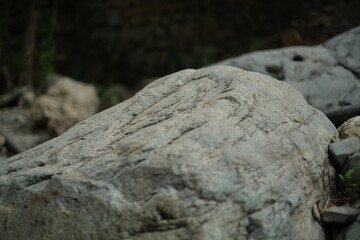 rock in the mountain