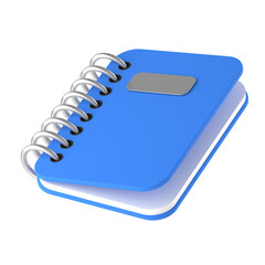 Back to School 3D Icon , Notebook
