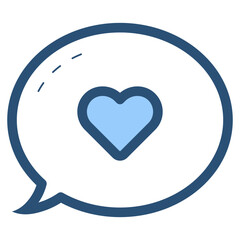 love talk icon