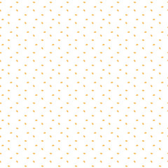 Seamless pattern of white sesame seeds. Abstract wallpaper