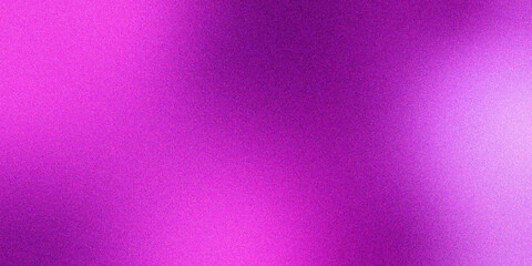 Grainy pink purple gradient background, noise texture banner design with copy space, 80s 90s style retro backdrop header image