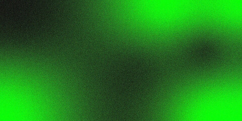 Grainy green gradient background, noise texture banner design with copy space, 80s 90s style retro backdrop header image