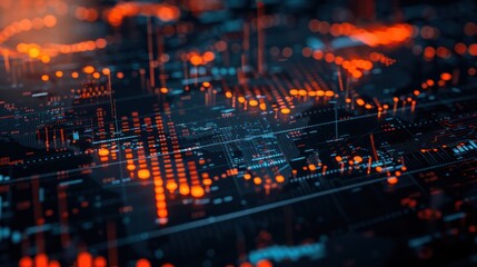 Obraz premium Stock market map transaction analysis investment finance, stock market financial or foreign exchange chart market chart crisis losses, growth income and profits win the trend