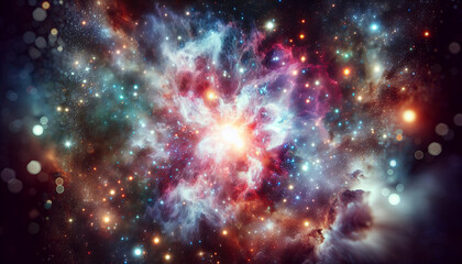 Fototapeta premium lights of space