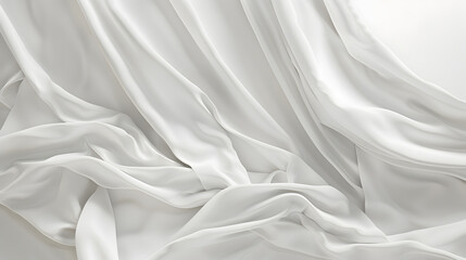 Obraz premium White Background Iron Cloth