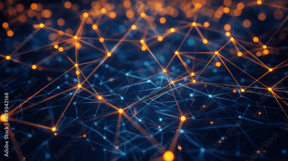 Poster powered by ai, quantum computers revolutionize data processing with advanced neural circuits and cyb