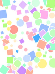 seamless background with colorful bubbles