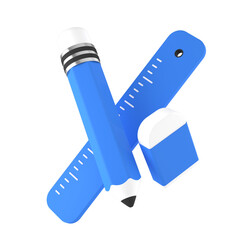 Back to School 3D Icon , Pack