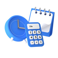 Back to School 3D Icon , Pack