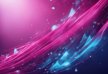 Fototapeta premium Abstract background with blue and pink swooshes stock illustrationBackgrounds Computer Abstract Pattern