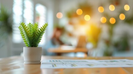 A mature couple discussing financial planning at a dining table, with paperwork and a laptop visible, providing room for financial concepts in the image. - Powered by Adobe