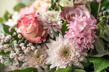 Blumenstraußtraum in rosa