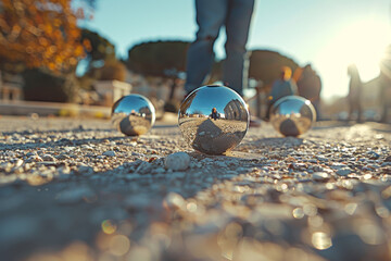 petanque balls