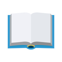 Open book illustration emoji vector symbol sin icon reading