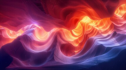 Obraz premium Colorful Slot Canyon