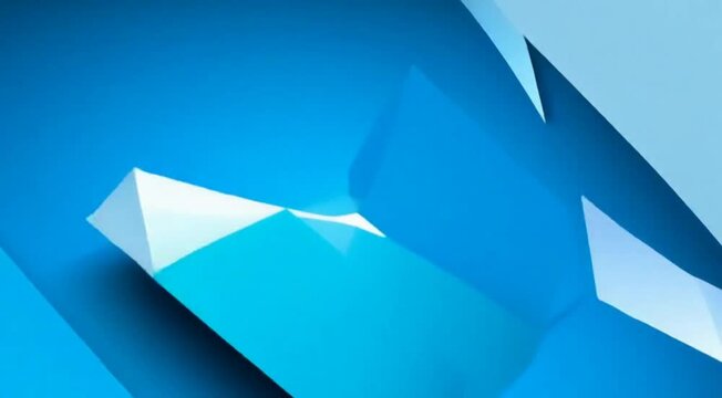 Blue and white background with rhombic lines and free space