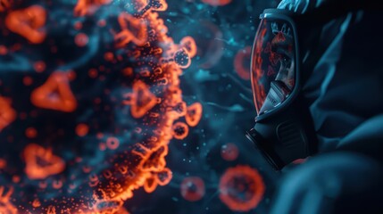 Arenavirus is shown in an ultramodern