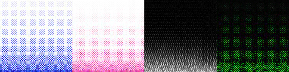 Abstract geometrical dot pattern collection