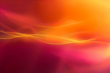 Obraz premium Vibrant Abstract Gradient Background in Oranges and Reds