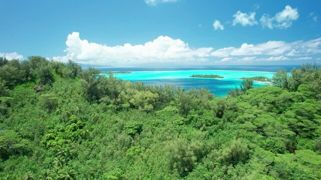 Bora Bora vue du ciel