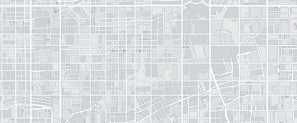 A light gray city map background with white lines, light gray and gray styles,