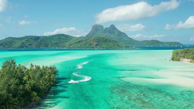 Jet Ski dans le Lagon de Bora Bora