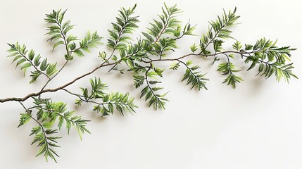 A Lush Branch of Green