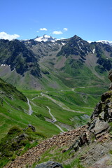 View from Col de Tourmalet, France