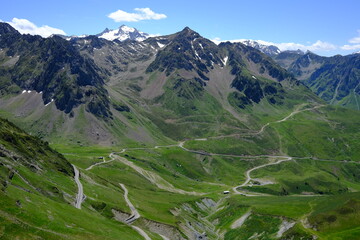 View from Col de Tourmalet, France