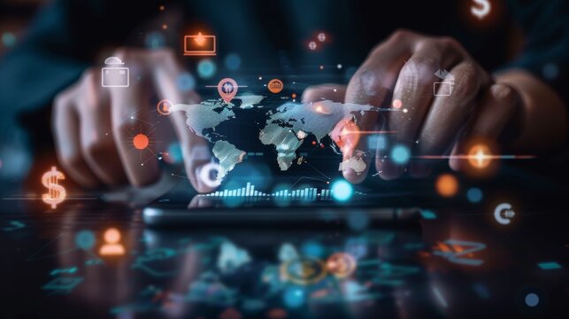 Global Currency Revolution Digital Finance on Mobile Device