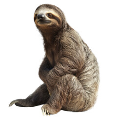 Photo of Sloth isolated on transparent background