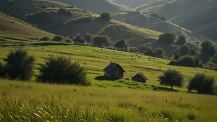 Symphony of the Hills: Nature's Chorus background