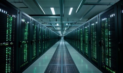 Fototapeta premium National Exascale Day computer technology, October 18th