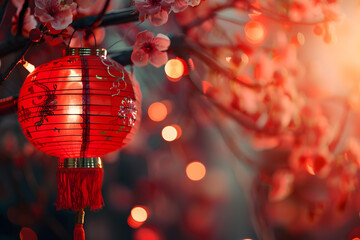 Obraz premium Chinese New Year celebration and backgrounds in China