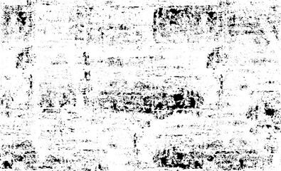 Rough black and white texture vector. Distressed overlay texture. Grunge background. Abstract textured effect. Vector Illustration. Black isolated on white background. EPS10