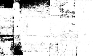 Scratched Grunge Urban Background Texture Vector. Dust Overlay Distress Grainy Grungy Effect. Distressed Backdrop Vector Illustration. Isolated Black on White Background. EPS 10.