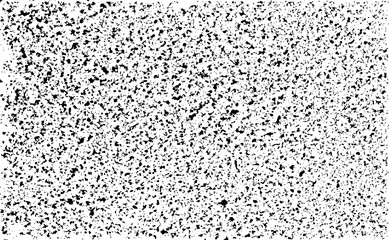 Snow, stars, twinkling lights, rain drops on black background. Abstract vector noise. Small particles of debris and dust. Distressed uneven grunge texture overlay.