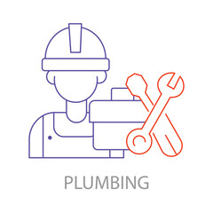 Plumbing Icons: Plumber, Pipe Repair, Plumbing Services, Water Pipes, Plumbing Tools, Drain Cleaning, Leak Repair, Plumbing Work, Plumbing Job, Water Supply.